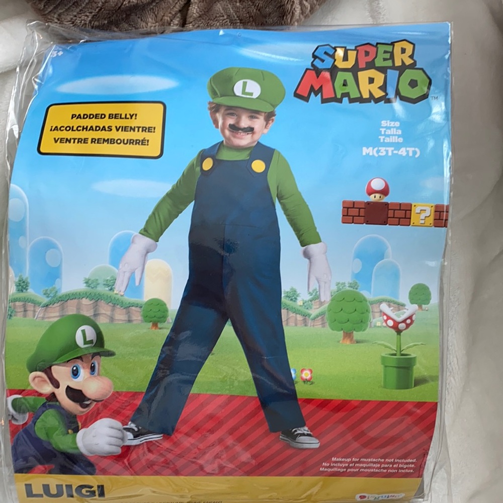 Kids costume. LUIGI.
